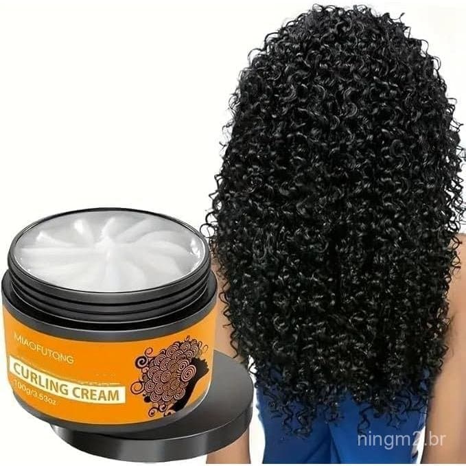 Creme Modelador para Cachos - Cachos Aprimorados com Fixação Duradoura, Cera Modeladora Hidratante e Elástica, Intensifi