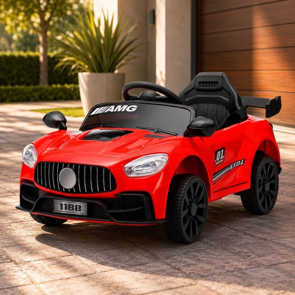 Carro Elétrico Infantil Power Ride 6V - Vermelho