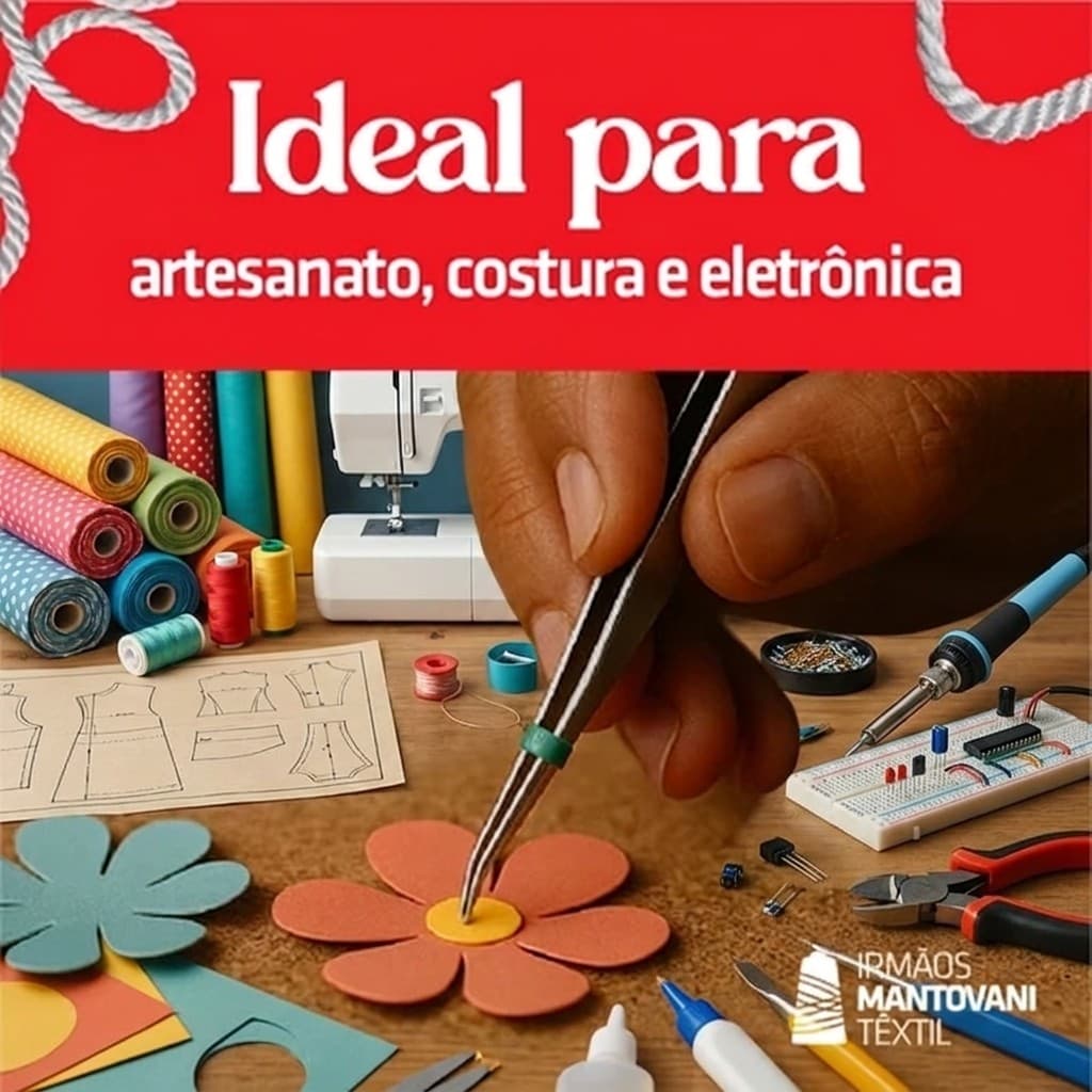 Jogo De Pinças De Precisão Pronta Entrega Brasil Para Artesanato E Costura
