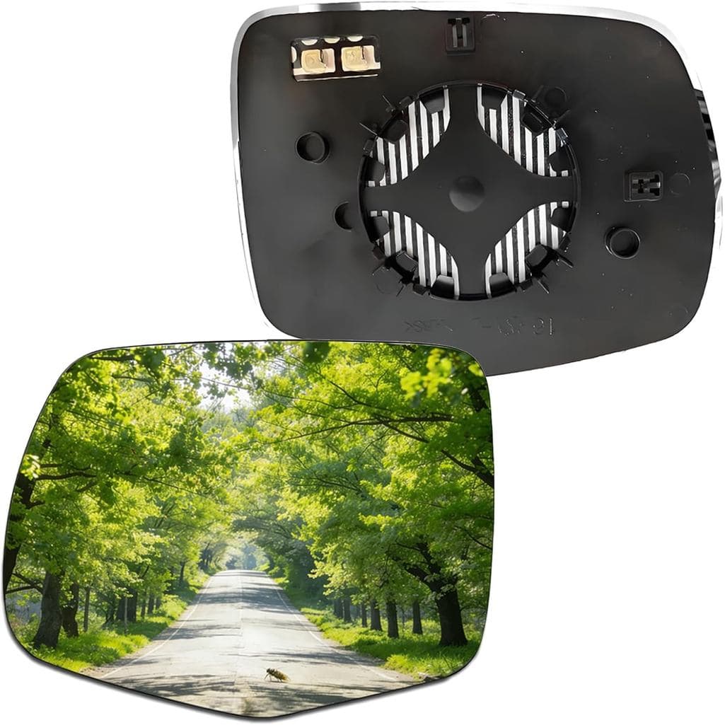 Vidro do Espelho Retrovisor Aquecido Lado Esquerdo (Motorista) para Honda Pilot 2016-2022, Ridgeline 2017-2024, Passport