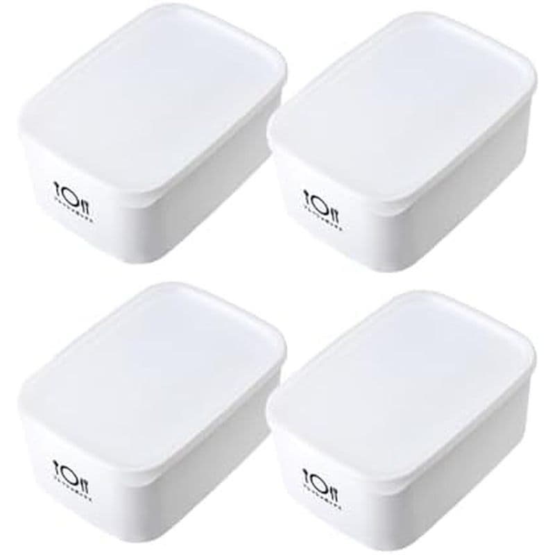 4 Pçs Caixa De Vedação De Cozinha Recipiente De Armazenamento De Geladeira Com Tampas Material PP Preservação De Aliment