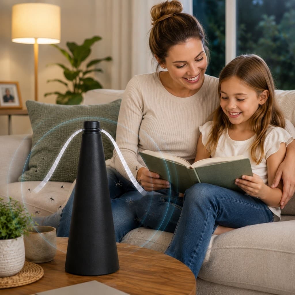 Ventilador Repelente Insetos Mata Bichos Pernilongos Aparelho Animal Mosca Equipamento