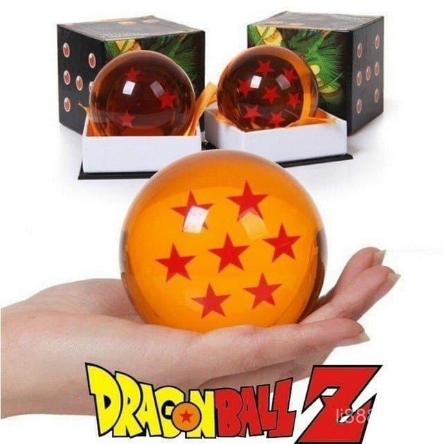 Esfera Dragon Ball Z de 4.3/7.6 cm, equipada com caixa de presente independente 95W6