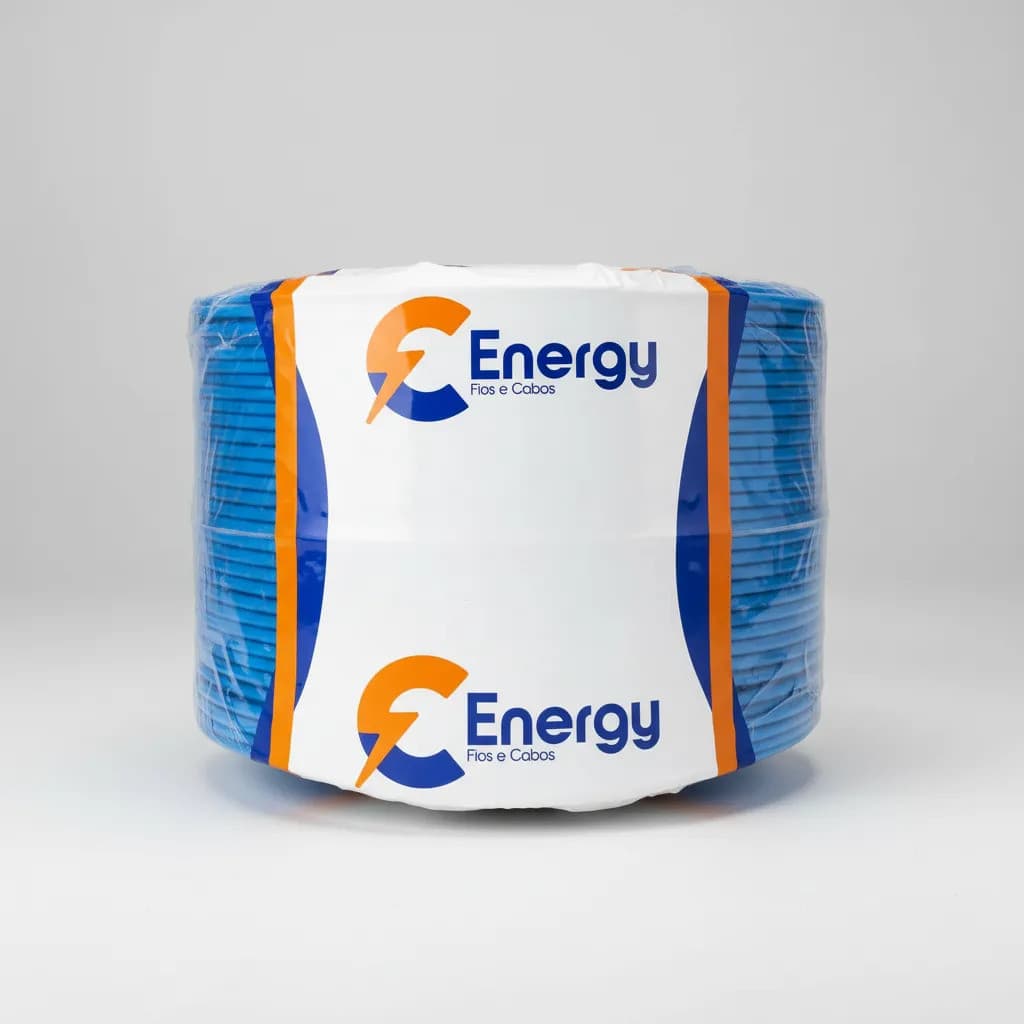 Cabo Flexível Energy 4mm 750v 100m 100% Cobre Inmetro Nbr