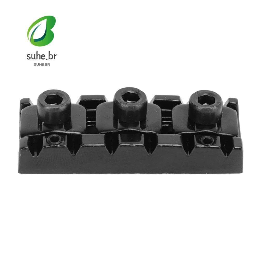 Porca De Travamento De Corda SFBSF , Guitarra Elétrica De Metal Preto Para