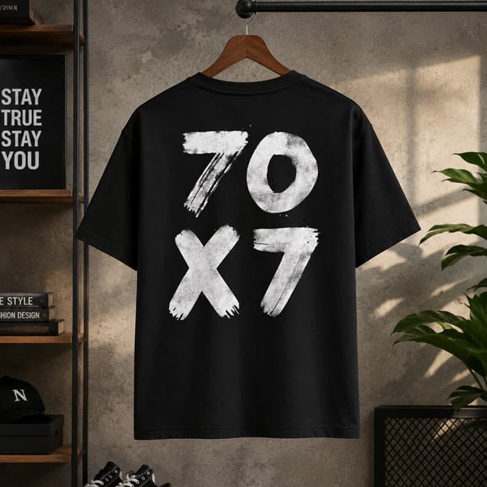 Camiseta Religiosa Cristã Passagem Biblica  70 x 7  100% Algodão  Premium Streetwear Lançamento Envio Imediato