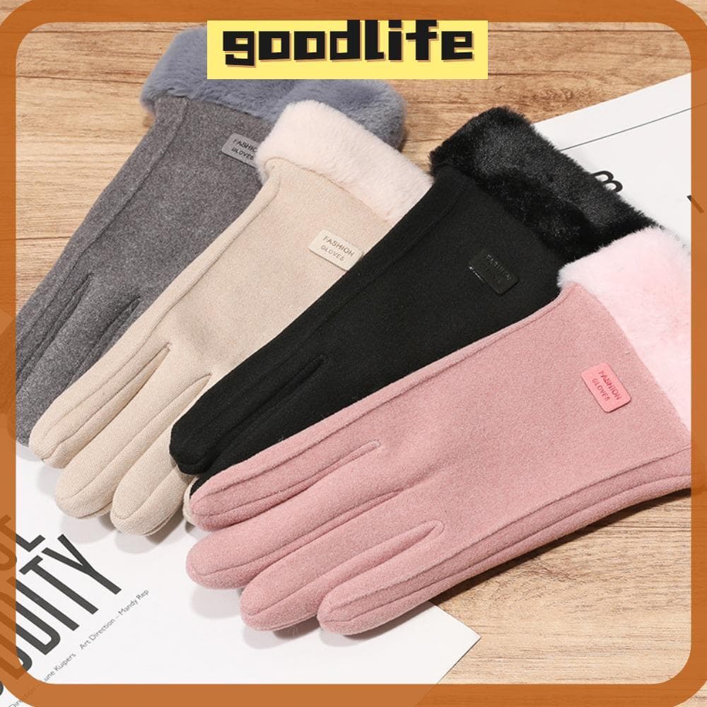 Luvas De Tela Sensível Ao Toque GOODLIVE , Quentes De Inverno Com Tocável Dedo Inteiro Dedos Inteiros