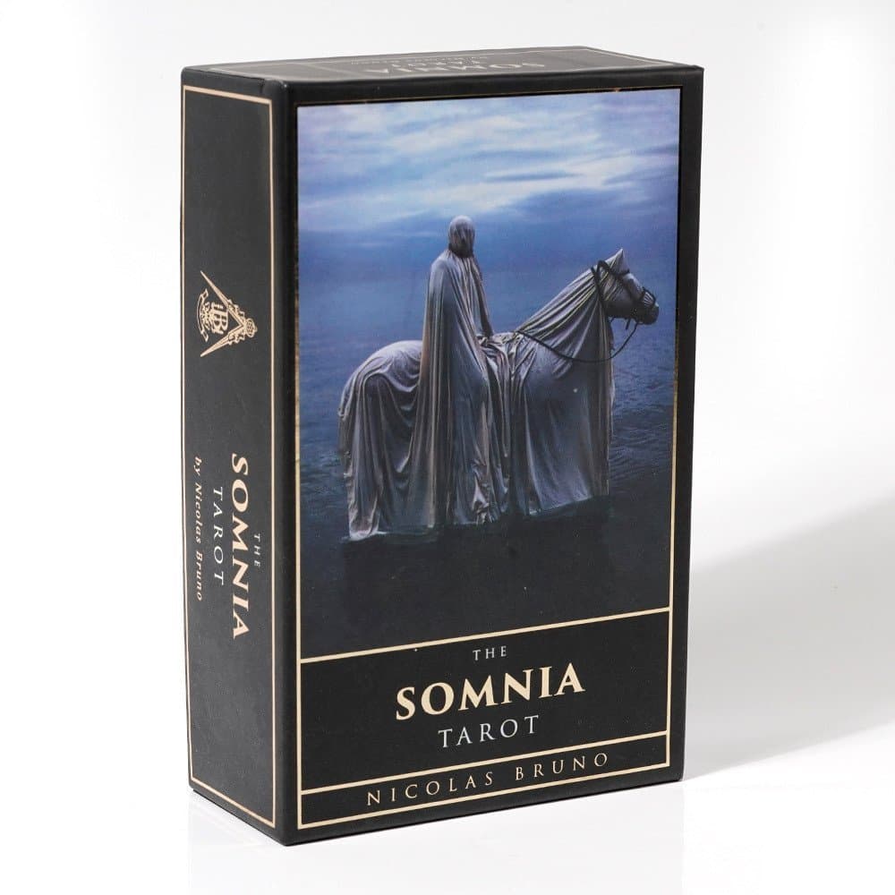 Tarot Somnia em Inglês Completo, Caixa de Presente de Alta Qualidade com Acabamento em Hot Stamping, Fabricante de Baral