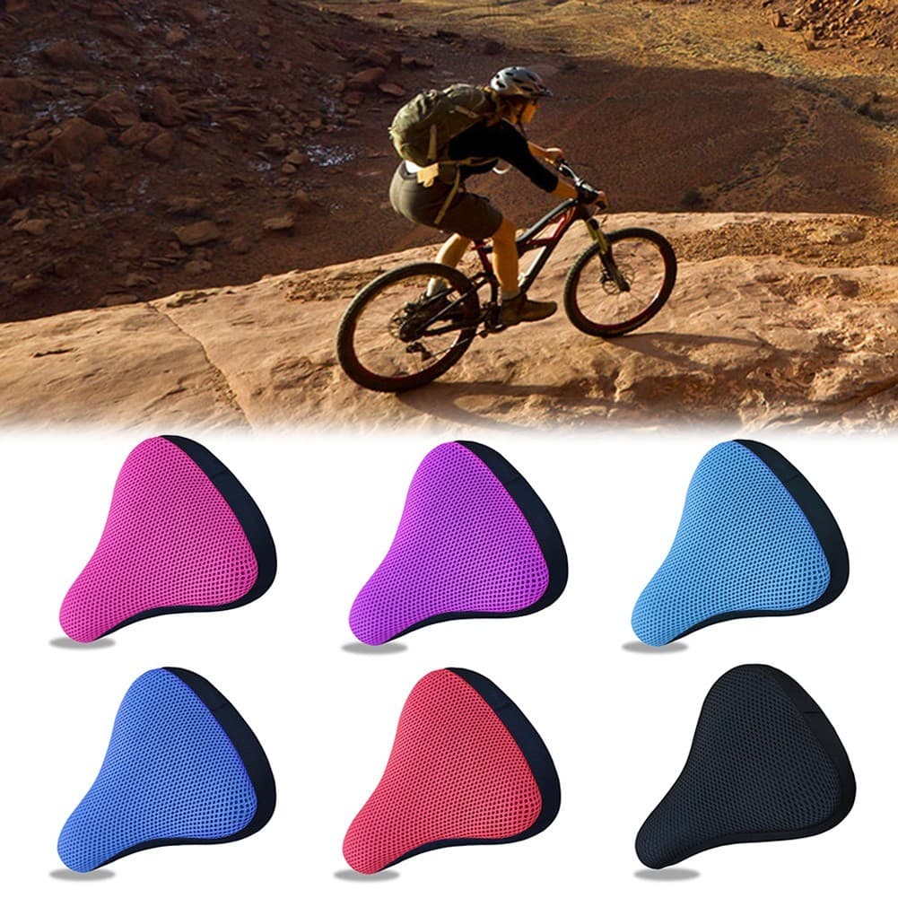 [TAMT] Capa De Selim De Assento Confortável Para Bicicleta Soft Almofada Respirável ❀