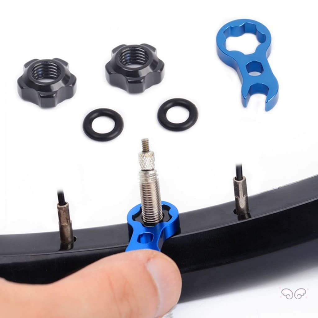 5 Pcs Tampas De Válvula Presta-Acessórios Para Pneus De Bicicleta