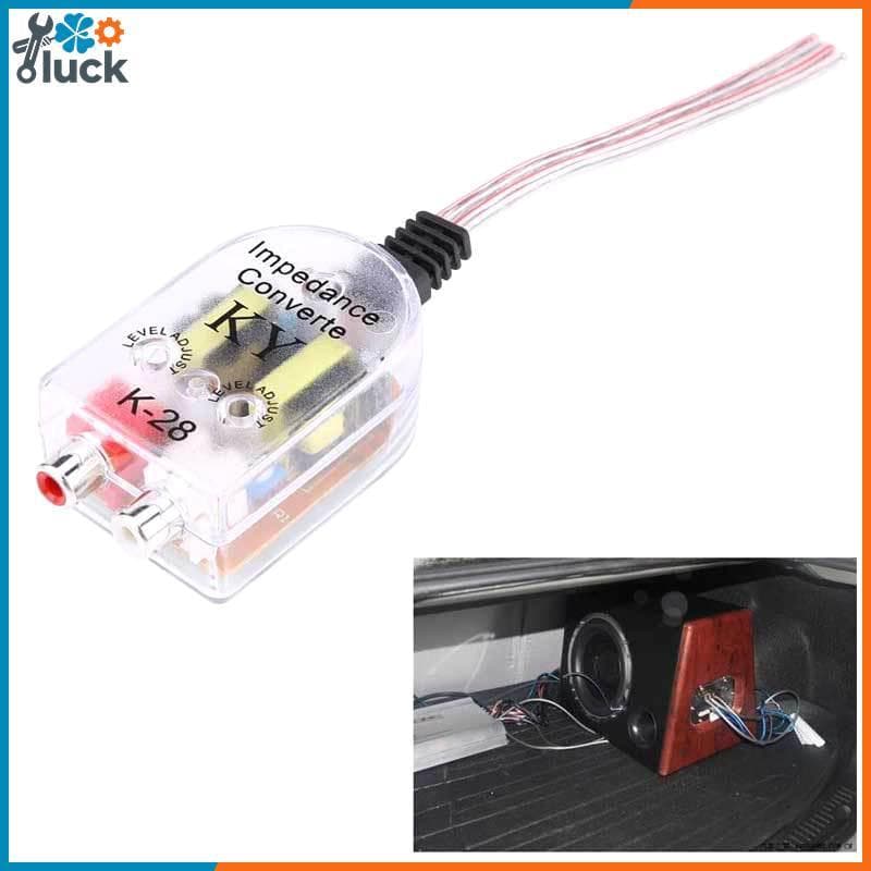 LTBR 12V Universal Carro Alta Para Baixa Impedância Conversor Alto-Falante Linha RCA De Peças De Produto De Qualidade Ac