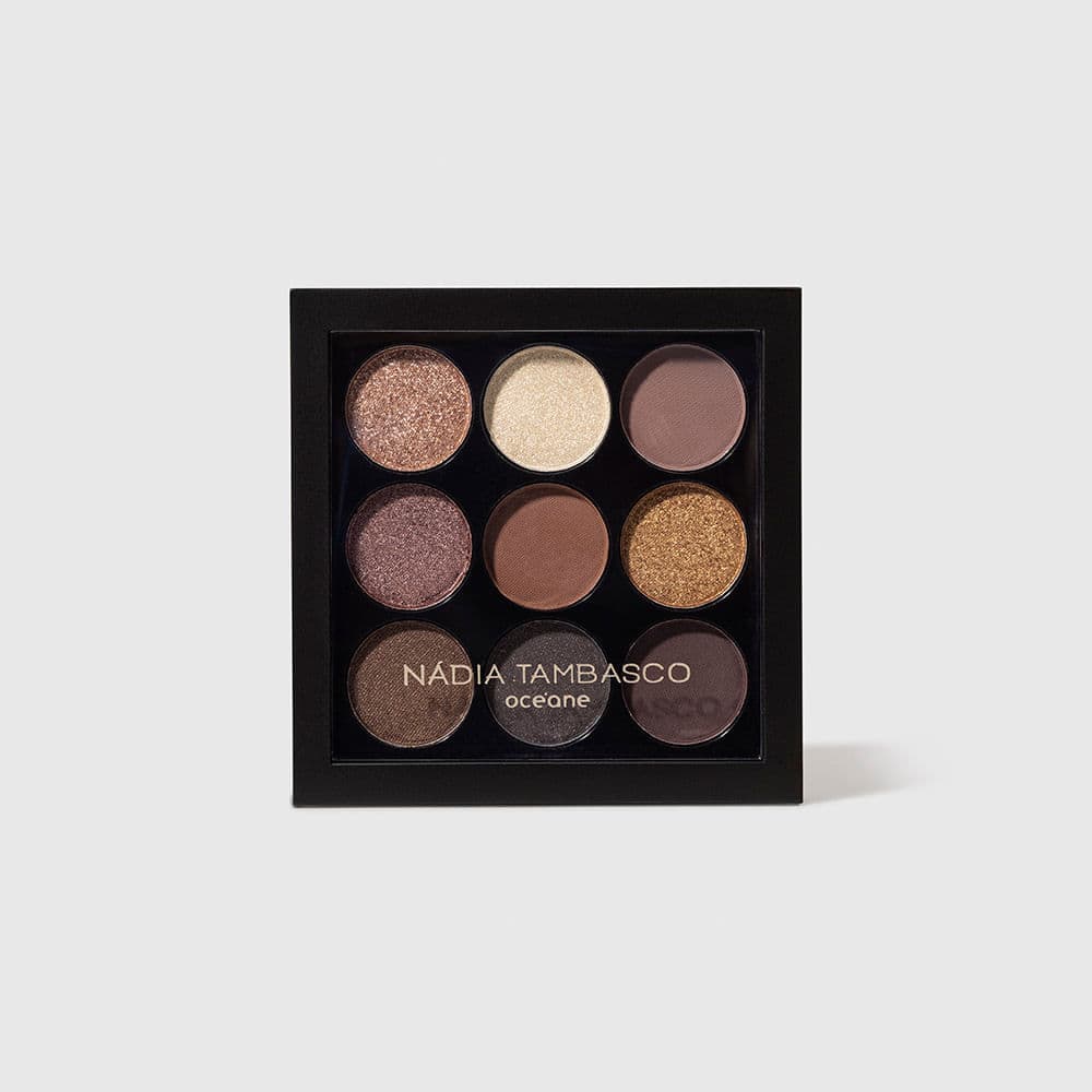 Paleta de Sombras Nádia Tambasco By Océane - To Go Basic 7,2g
