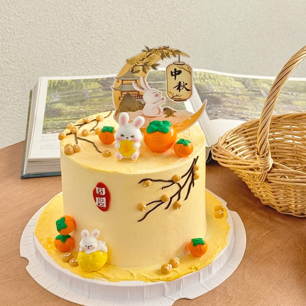 🔥 decoração de bolo 🔥 VENDA QUENTE enfeite para bolo acessórios para decoração de bolo 2026 Mid-Autumn Festival Lua Bo