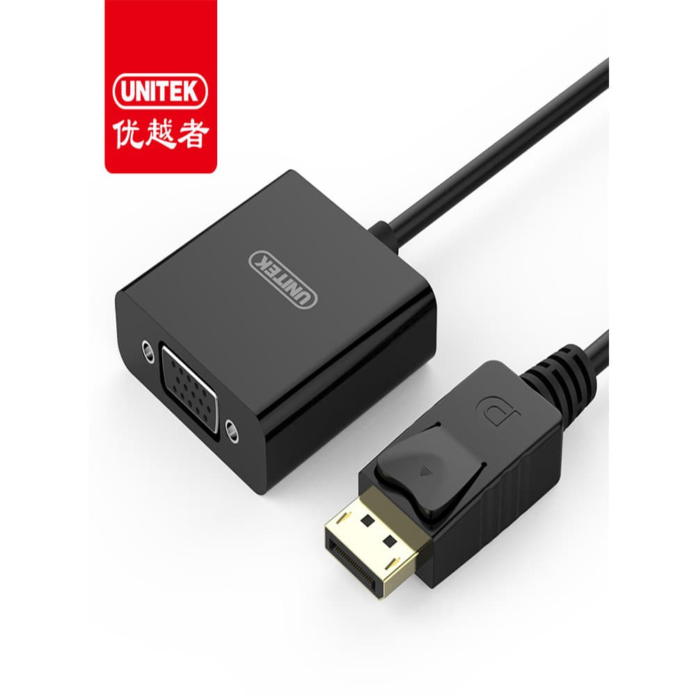 Novo genuíno Superior grande dp para vga cabo de conversão HD Host placa gráfica projetor adaptador cabo Y-6339