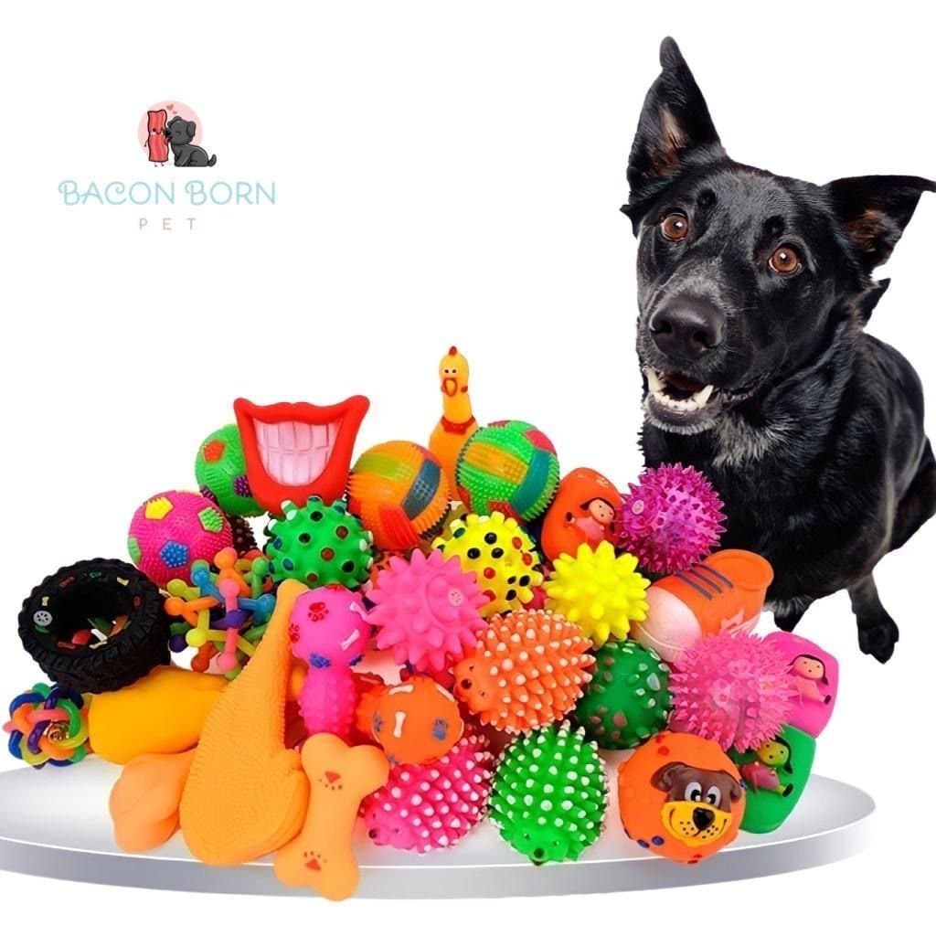 Kit Brinquedos Pet Atacado 20 unidades Mordedores Pet Shop Cães Cachorro Pequeno porte e filhotes
