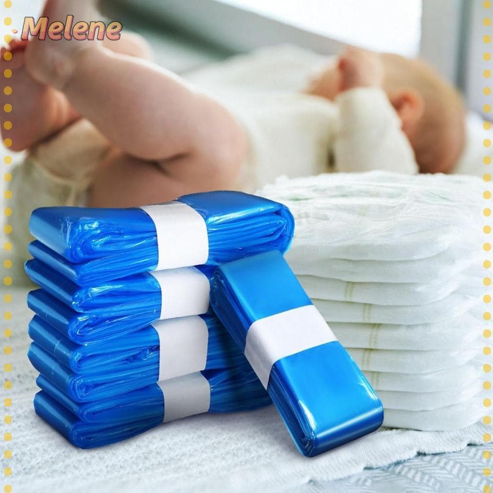 Sacos De Lixo De Fraldas MELENEY9 , Recargas De Lixeira Espessadas Resistentes A Rasgos , Grande Capacidade