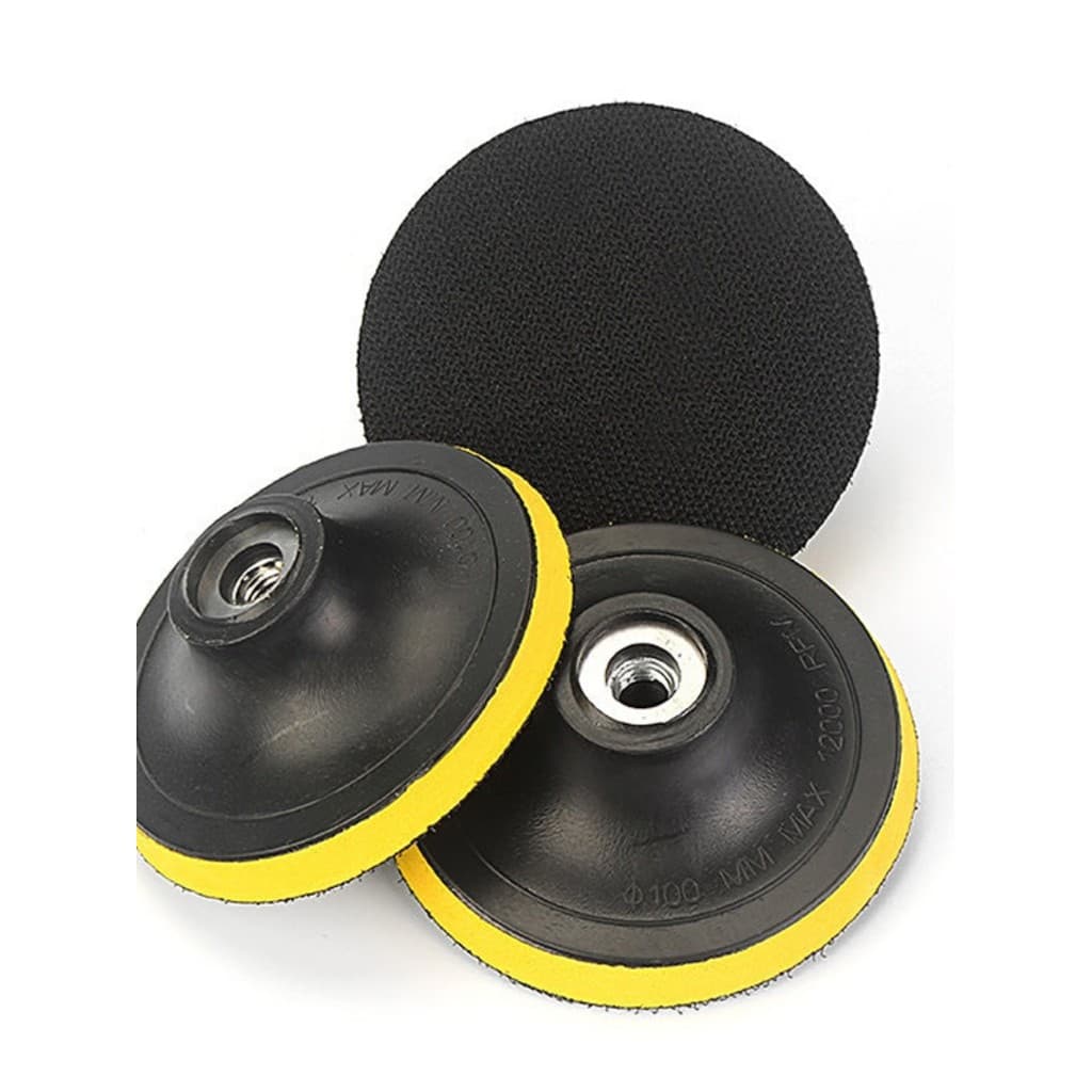 Escova escovada folha auto-adesivo disco reunindo lixa folha ventosa polimento disco ângulo moedor bandeja 100MM/125M