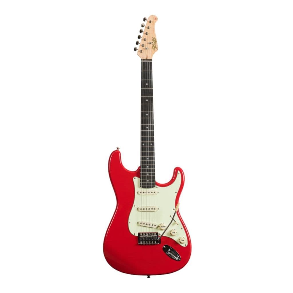 GUITARRA SEIZI VINTAGE SHINOBI SSS SEYMOUR FIESTA RED
