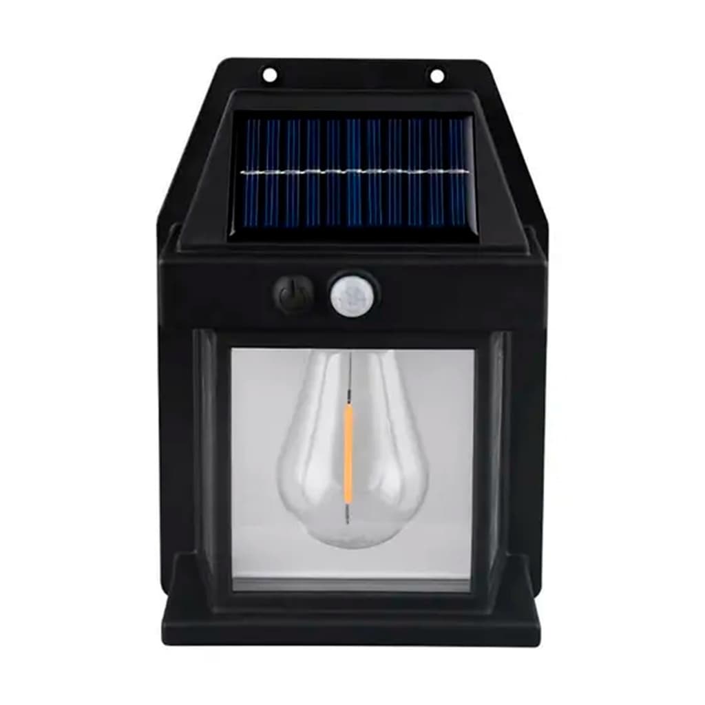 Luminária Solar LED com Sensor de Presença 3 Modos Automática para Parede Jardim e Área Externa