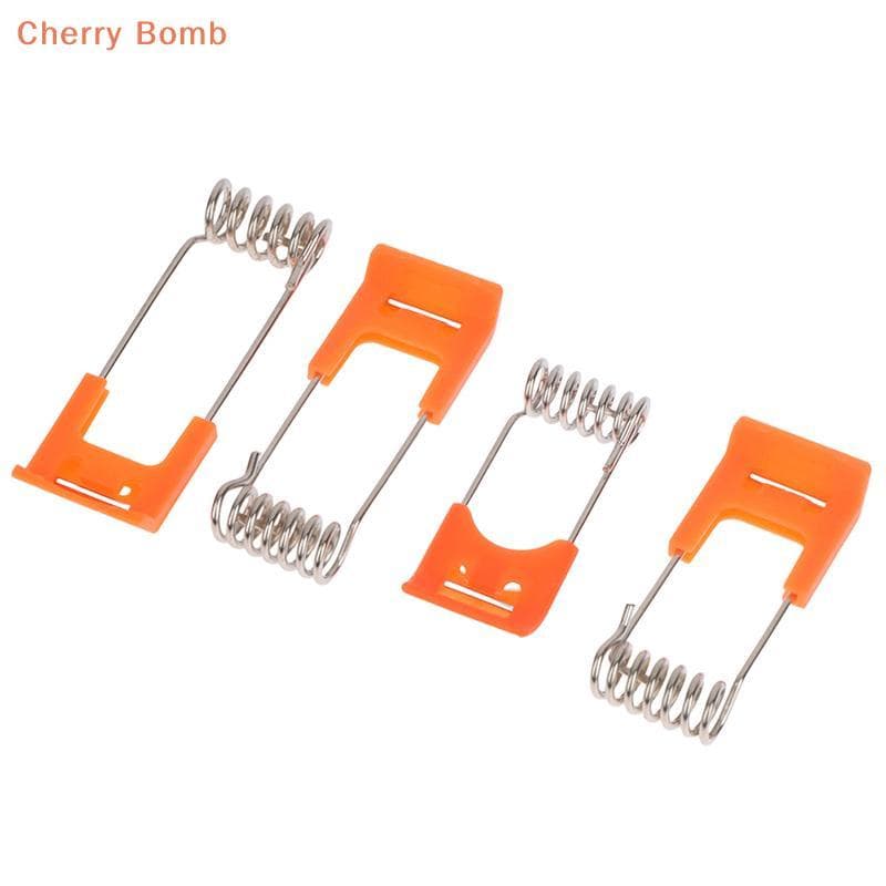 (Bomba De Cereja) 10 Peças Braçadeiras De Metal De Molas De Aço Para Painel De Luz Embutida Led De Teto Anel De Mola Com