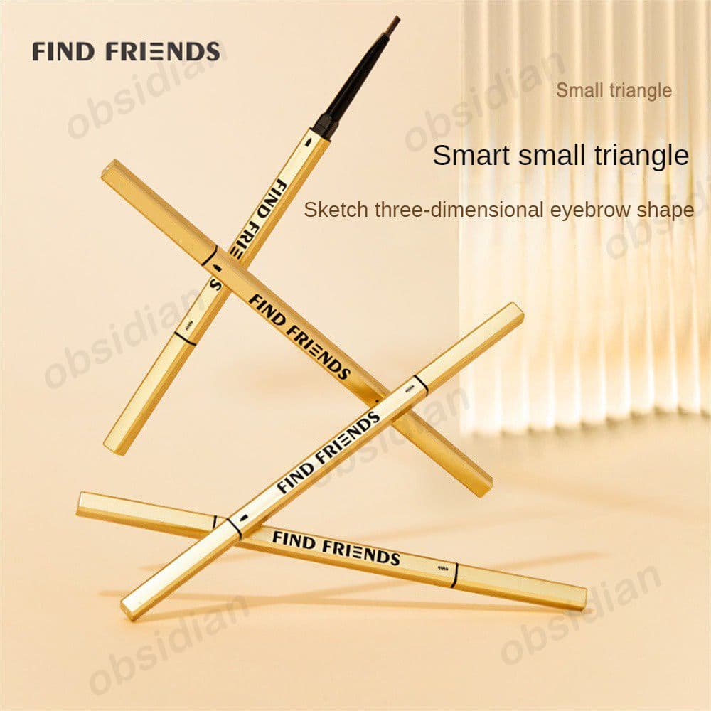 FIND FRIENDS Lápis de Sobrancelha Extremamente Fino, Maquiagem Exclusiva para Profissionais, Cosméticos, Ponta de