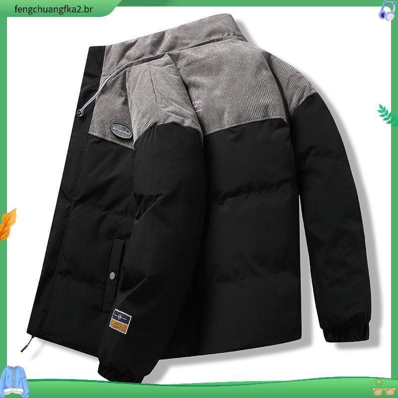 Jaqueta acolchoada de inverno grossa acolchoada jaqueta masculina novo estilo na moda jaqueta Casual juventude jaqueta n