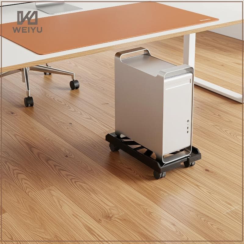 Suporte De Torre Ajustável WEIYU Com Rodas Giratórias Lisas Design Resistente Para PC Configuração De Jogos Domésticos B