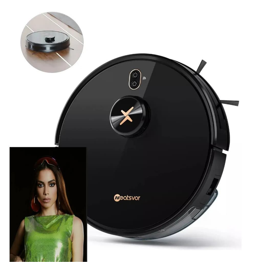 Robô Aspirador Inteligente Neatsvor X600 Pro – Mapeamento Inteligente – Auto Recarga – App e Toque – Bivolt