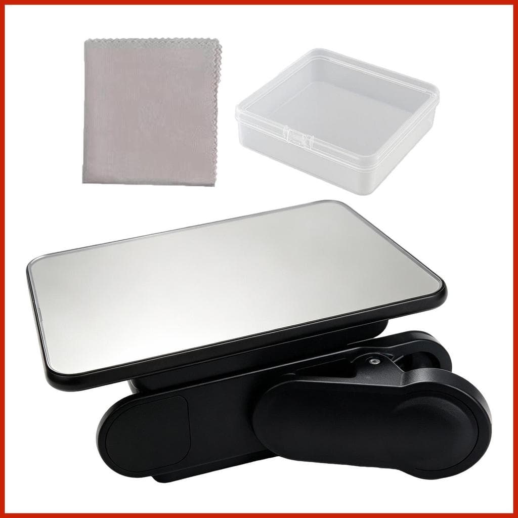 Espelho De Reflexão Para Câmera Traseira De Telefone , Kit De Ferramentas De Braçadeira De Foto De Selfie habke1br