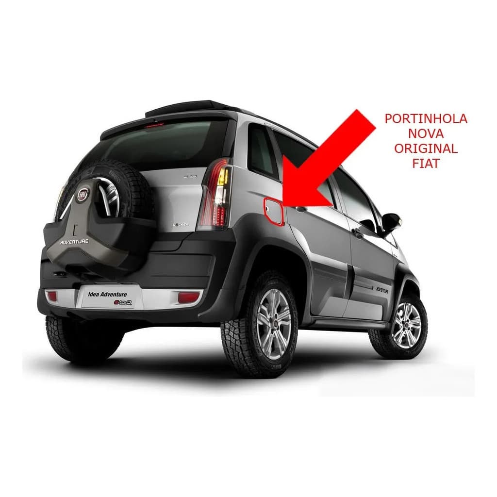Portinhola Tanque de Combustível Fiat Idea 2011 a 2016 Original 735417259