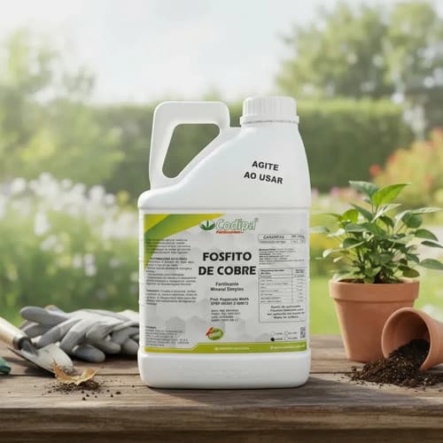 Fertilizante Fosfito Cobre + Fungicida Forth Bactericida 5l
