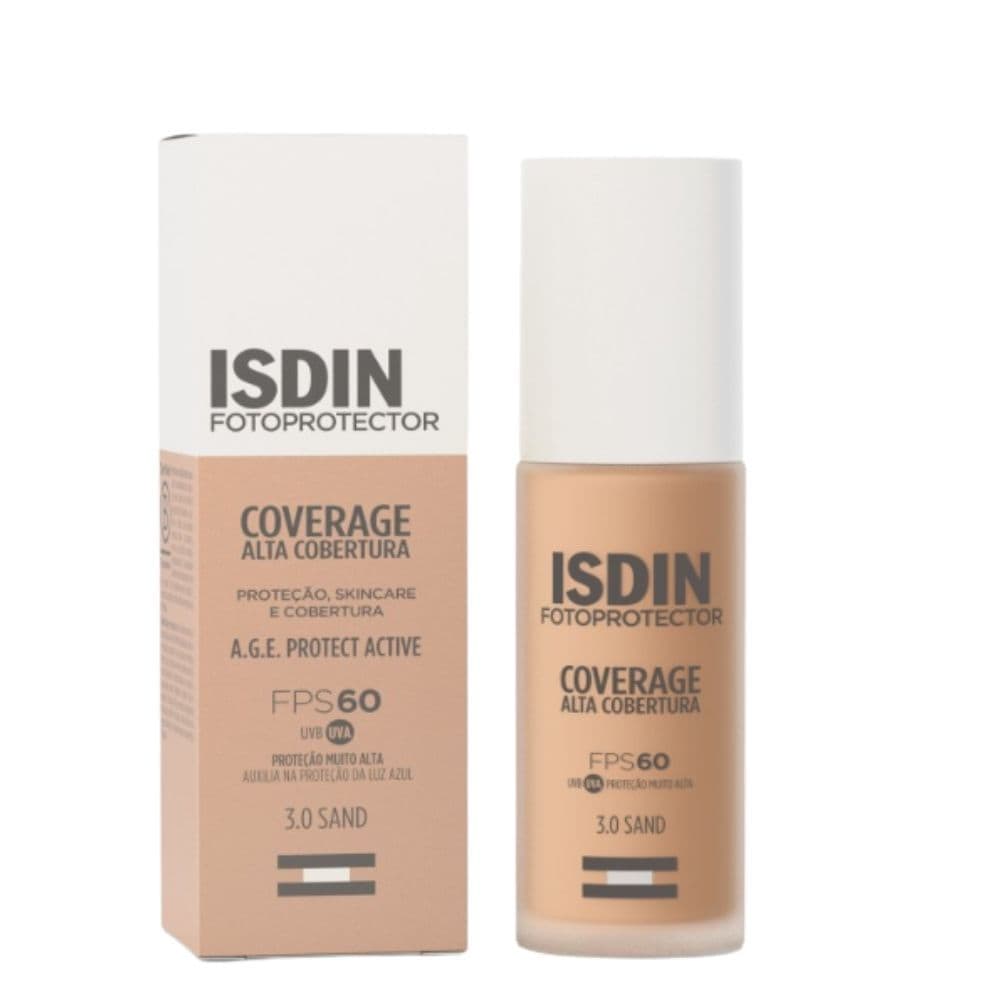 Isdin Fotoprotector Coverage Alta Cobertura FPS 60 3.0 Sand 30g