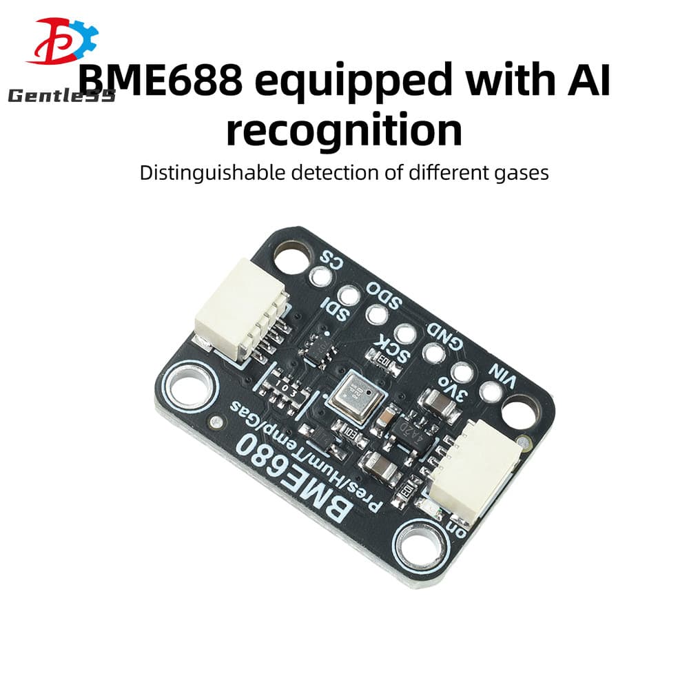 BME680 BME6688 Sensor De Pressão De Umidade E Temperatura Módulo De Ambiental Compatível Com Interface STEMMA QT/Qwiic