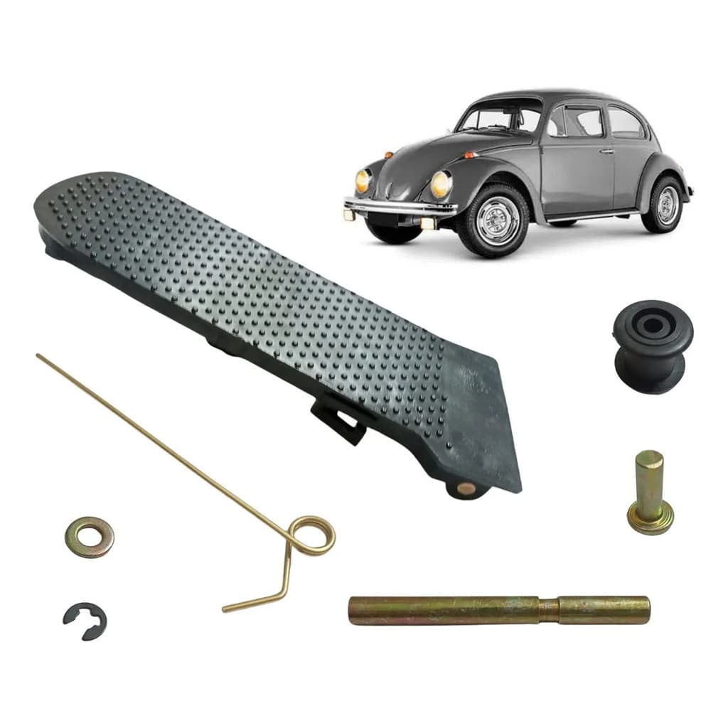 Kit Pedal Do Acelerador Completo Com Pedal Fusca Todos