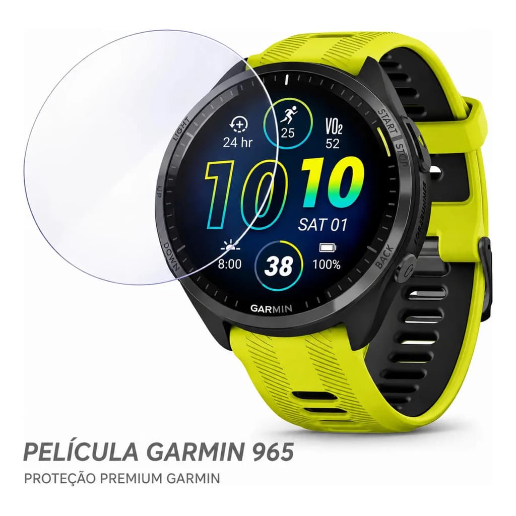 Película Para Garmin Forerunner 965 Smartwatch Redondo Gel