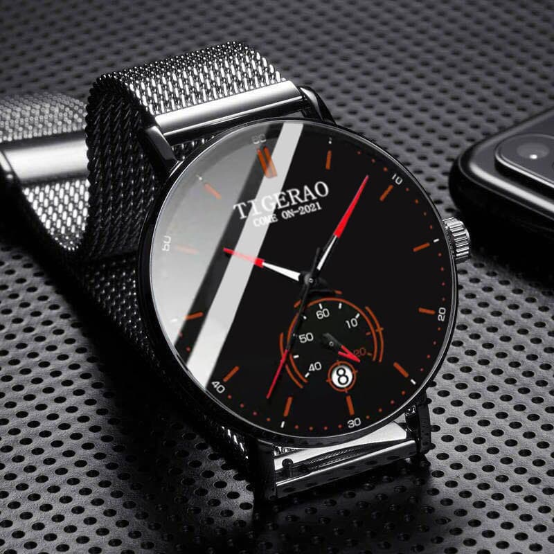 relogio masculino 2024 novo Ultra-fino relógio mecânico automático estudante calendário na moda à prova dwaterproof água