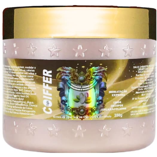 Creme de Pentear e Modelar Pistache Coiffer 350g