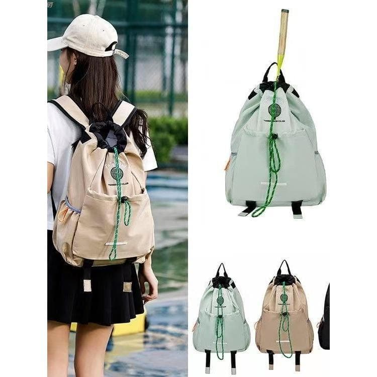 Mochila japonesa leve Badminton saco ao ar livre raquete de tênis saco de escola das mulheres dos homens esportes saco d