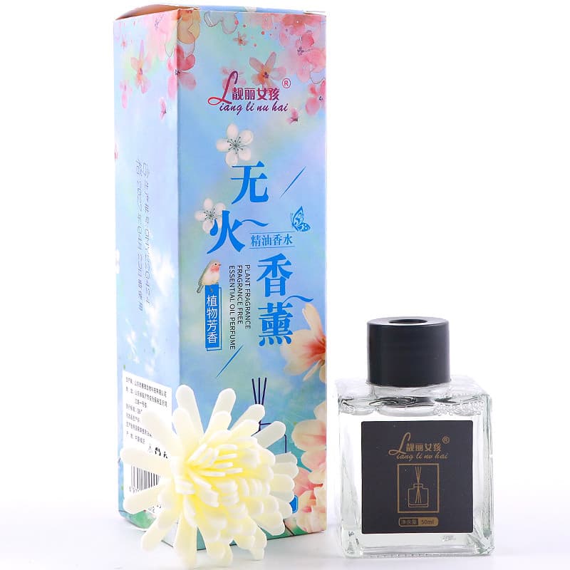 Linda menina aromaterapia óleo essencial ar fresco quarto incenso de longa duração banheiro doméstico desodorante Perfu