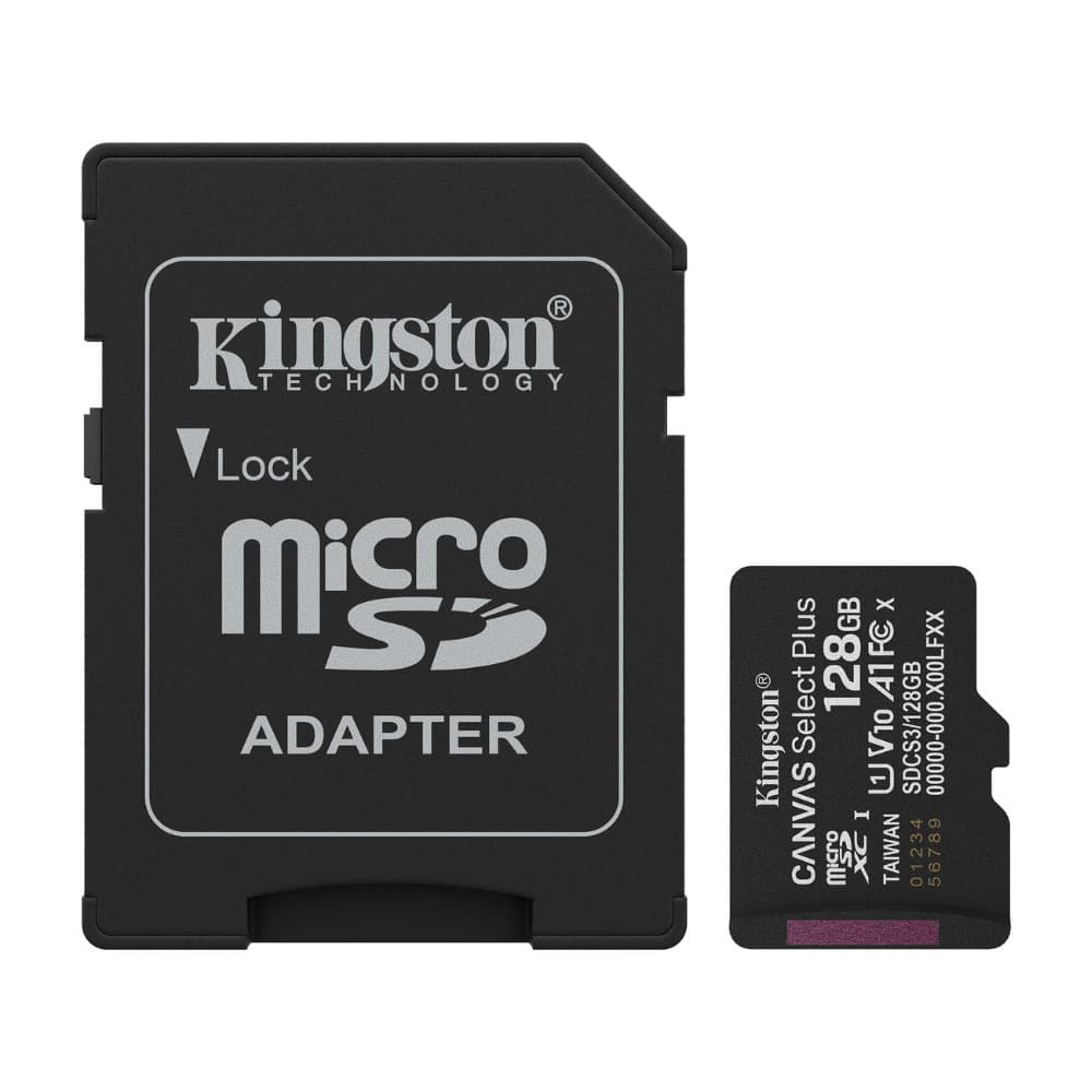 Cartão De Memória Microsd Kingston Canvas Select Plus 128gb [F133]