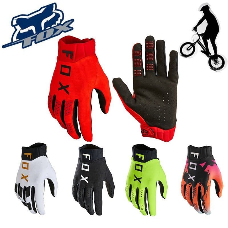 Fox Racing Flexair Luvas De Mountain Bike MX Motociclopética Ao Ar Livre