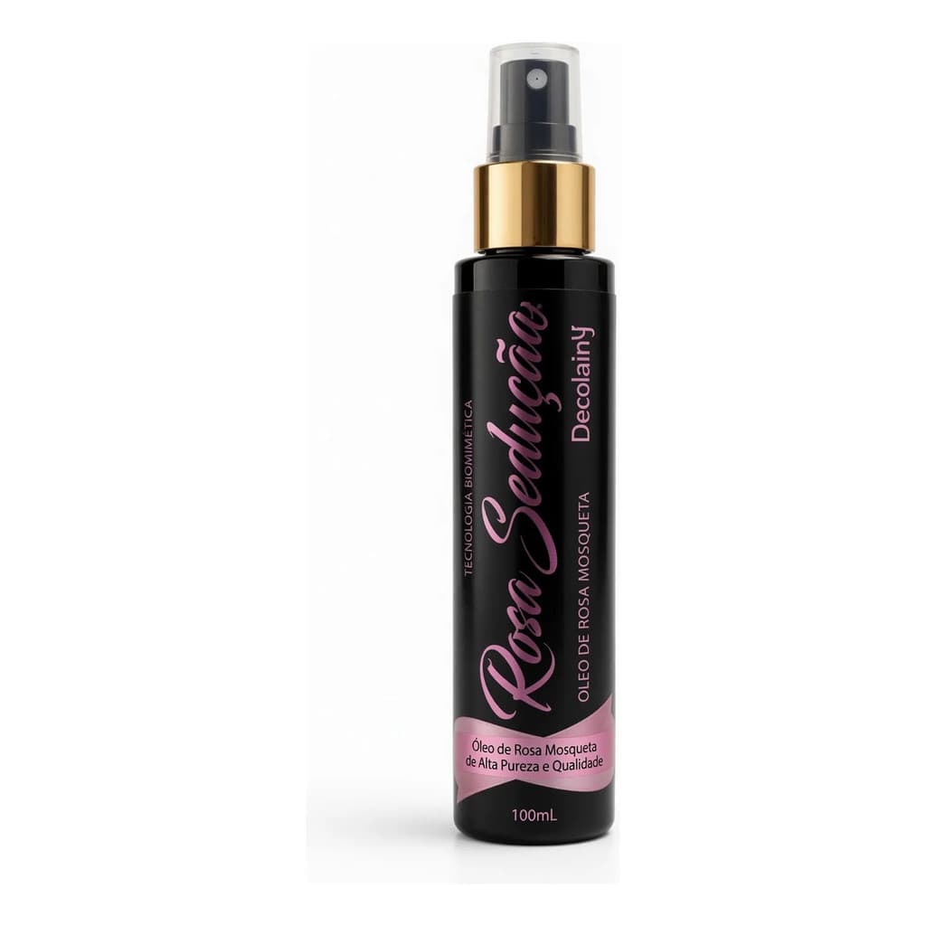 Óleo Corporal Clareador Rosa Sedução 100ml
