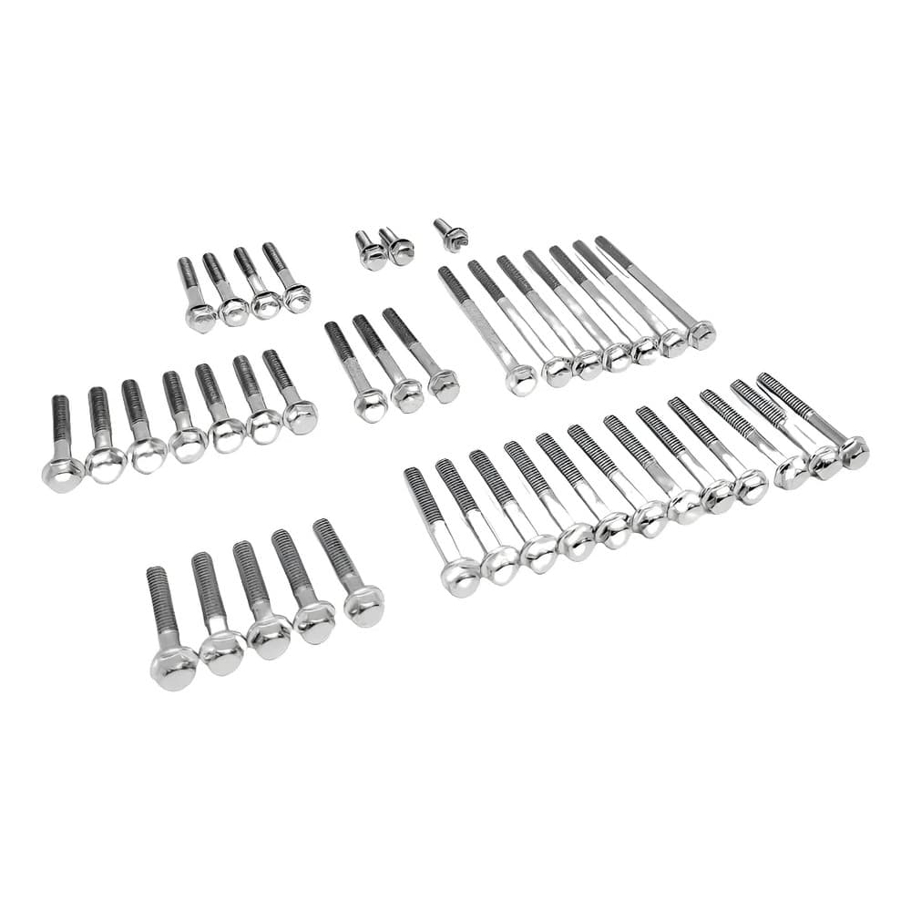 2x Kit Parafusos Flange Motor Moto 41 Peças