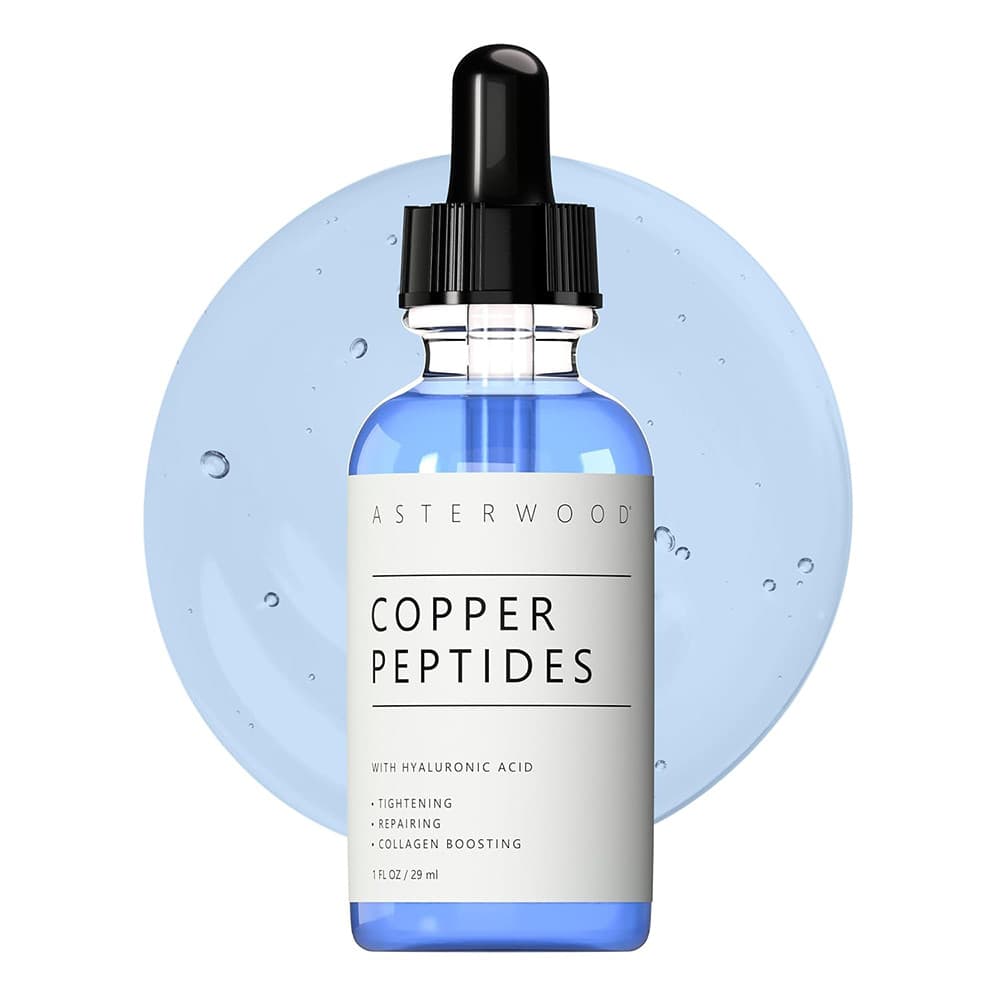 Asterwood Copper Peptide Essence Repair Firming Brighten Skin Tone Moisturizing Improve Fine Lines Skin Care Lotion
