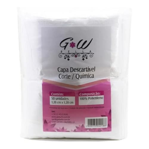 Capa Química Descartável 500 Unidades  - Atacado