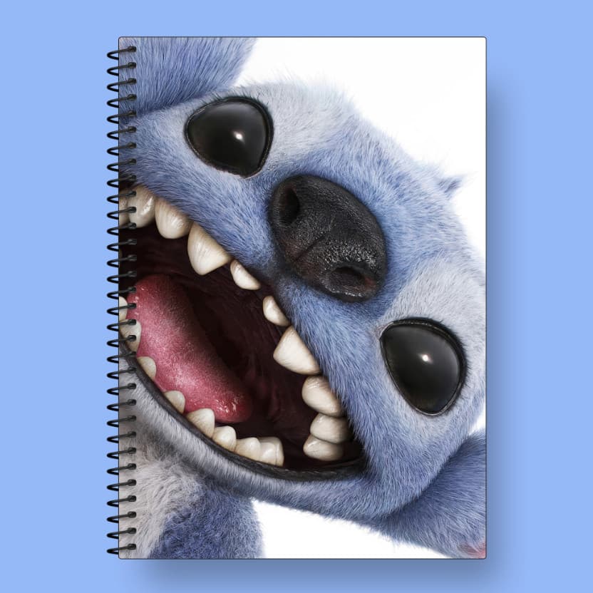 Caderno Lilo Stitch Vários Modelos Personalizado 1,10 e 20 Matérias