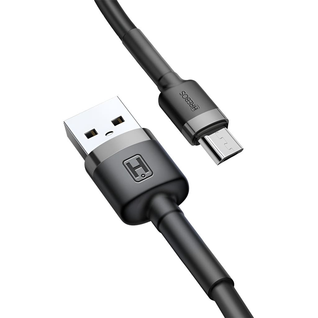Cabo Micro Usb V8 1 Metro Carregar Celular E Dados 3.1a C/nf