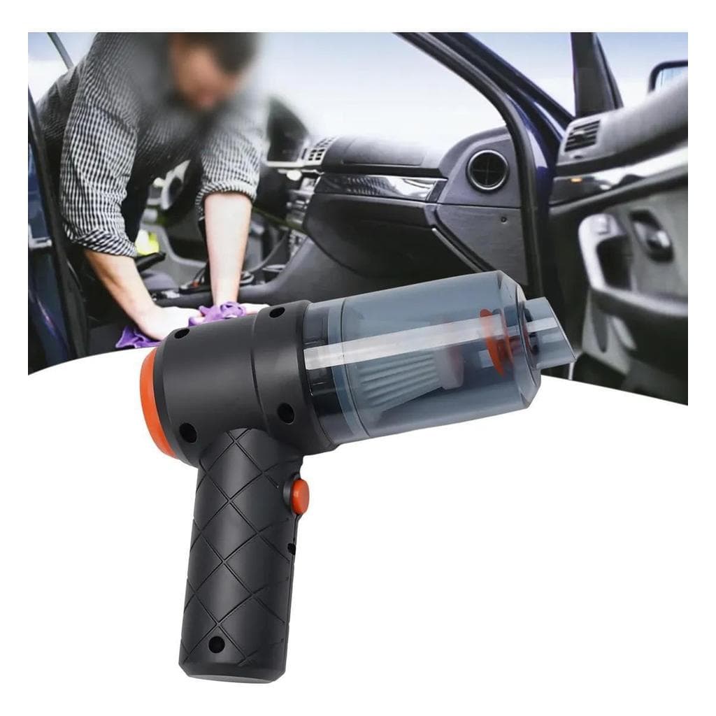 Mini Aspirador De pó Portátil Automotivo e Casa Potente Recarregável
