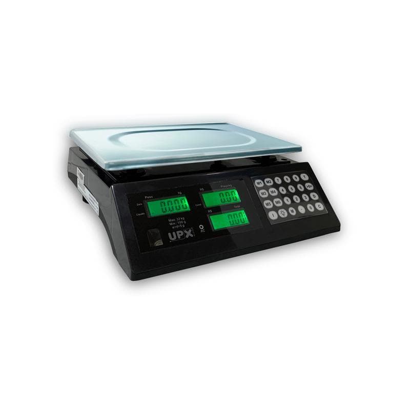 Balança Eletrônica Upx 32Kg Com Bateria Led