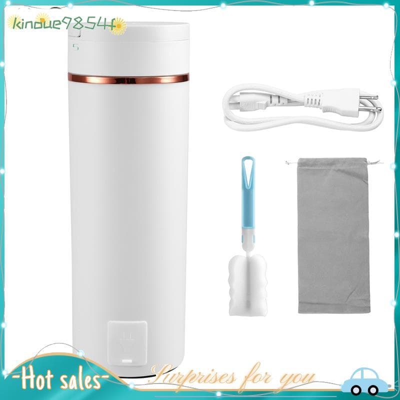 Mini Chaleira Elétrica Portátil Com 6 Predefinições Variáveis , 500mL , Aço Inoxidável 316 , Desligamento Automático , P